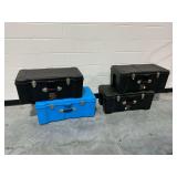 (4) Contico Deluxe Storage Lockers