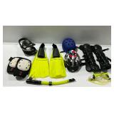 Sports and Safety Equipment ... see photos and description