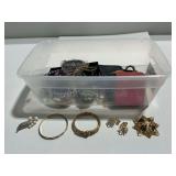 Costume Jewelry with Monet Brooch