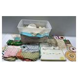Vintage Doilies and Linens Assortment