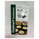 New Cuisinart Outdoors 10-Piece Griddle Tool Set