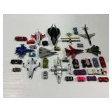 Diecast Metal Toy Vehicles and Model Airplanes