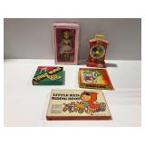 Vintage Toys and Games Including Shirley Temple Doll