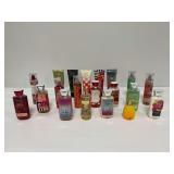 Bath and Body Works and Victoria Secret Body Care Lot