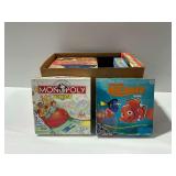 (8) Board Games with Monopoly Junior and Finding Nemo