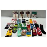 Hosiery and Novelty Socks... all new