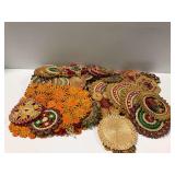 Woven Straw Mats and Trivets