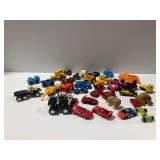 Diecast and Plastic Toy Vehicles Assortment