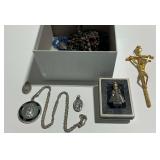Rosaries, Medallions, and Crucifixes