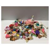 Group of Primarily Mattel Disney Polka Dot Polly Pocket Toys