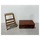 Step Stools Including Keller Wooden Utility Ladder