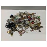 Costume Jewelry with Necklaces and Bracelets
