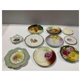 Various Porcelain Plates Including Hand Painted Designs