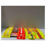 Multiple Safety Vests in Various Sizes