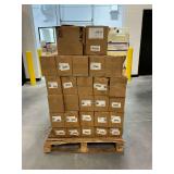 Pallet of No-H2O Interior Kleen Wipes and Oxivir Five 16 Concentrate