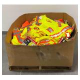 Pallet with Box of MCR Safety High-Visibility Vests
