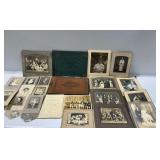 (2) Photograph Albums and Loose Portraits