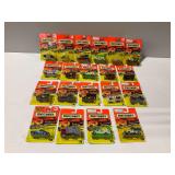Matchbox Diecast Vehicles on Original Cards