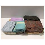 Multiple Fabric Pieces... see photos and description