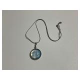 Kirks Folly Love Never Dies Moon Pendant Necklace
