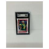 2021 Donruss Trey Lance #254 Portrait Rated Rookie SGC 10
