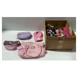 Assorted Handbags and Hat