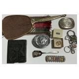 Avon Brooch, Siskiyou Belt Buckle, and Other Items