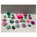 Polly Pocket and Liddle Kiddles Miniature Playsets with Accessories