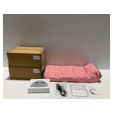(2) New Pink Sauna Blankets