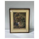 Framed Art Print after Jan van Huysum "A Fruit Piece"