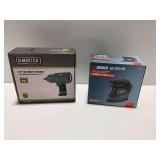 Master Mechanic 239001 0.5 in. Air Impact Wrench and Senix 20V Cordless Detail Sander (tool only)