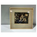 John Cadel Signed and Numbered Lithograph Titled "Beethowen