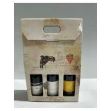 3-Bottle Wine Carrier with Italian Wine in Sealed Bottles... NO SHIPPING AND MUST BE 21 YEARS OR OLDER TO BID