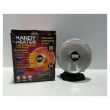 Handy Heater Heat Wave Parabolic Space Heater with Original Box...powers on