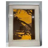 Al Quinlan 1975 Serigraph Mountain Run...see description and photos