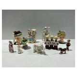 Ceramic Figurines and Head Vases