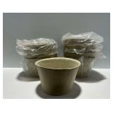 (10) Molded Fiber Plant Pots