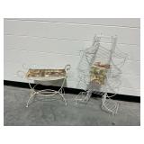 Vintage Wrought Iron Plant Stands