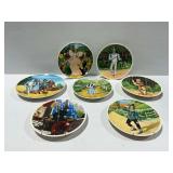 (7) The Wizard of Oz Knowles Fine China Plates
