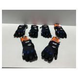 (6) New Pairs of Ergodyne ProFlex Thermal Waterproof Work Gloves Size Medium