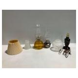 Group of Lamps and Shades