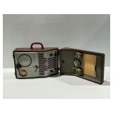 Vintage Webster Chicago Model 80-1 Wire Recorder with Bogen Microphone