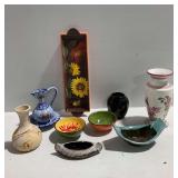 Ceramic Decorative Vases, Bowls, and Platters