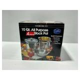 New Crofton 10 Qt. 4-Piece Stainless Steel Stock Pot Set
