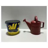 Metal Watering Can and All Detergent Pail