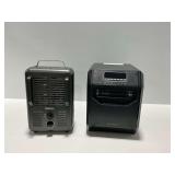 (2) WeWarm Space Heaters...power on