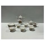 Bristol Garden L & M Porcelain Tea Set