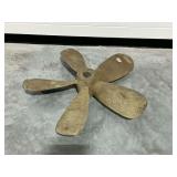 5-Blade Bronze Boat Propeller with Keyway Hub