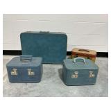 (4) Luggage Pieces with Towncraft, Monarch and Carilite Brands