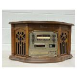 Emerson Model NR305TT Wooden Stereo System...powers on